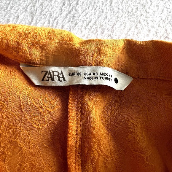 Zara Womens‎ Jumper XS Romper Casual Jumpsuit Y2K Boho Wide Leg Comfort Festival - Picture 5 of 9